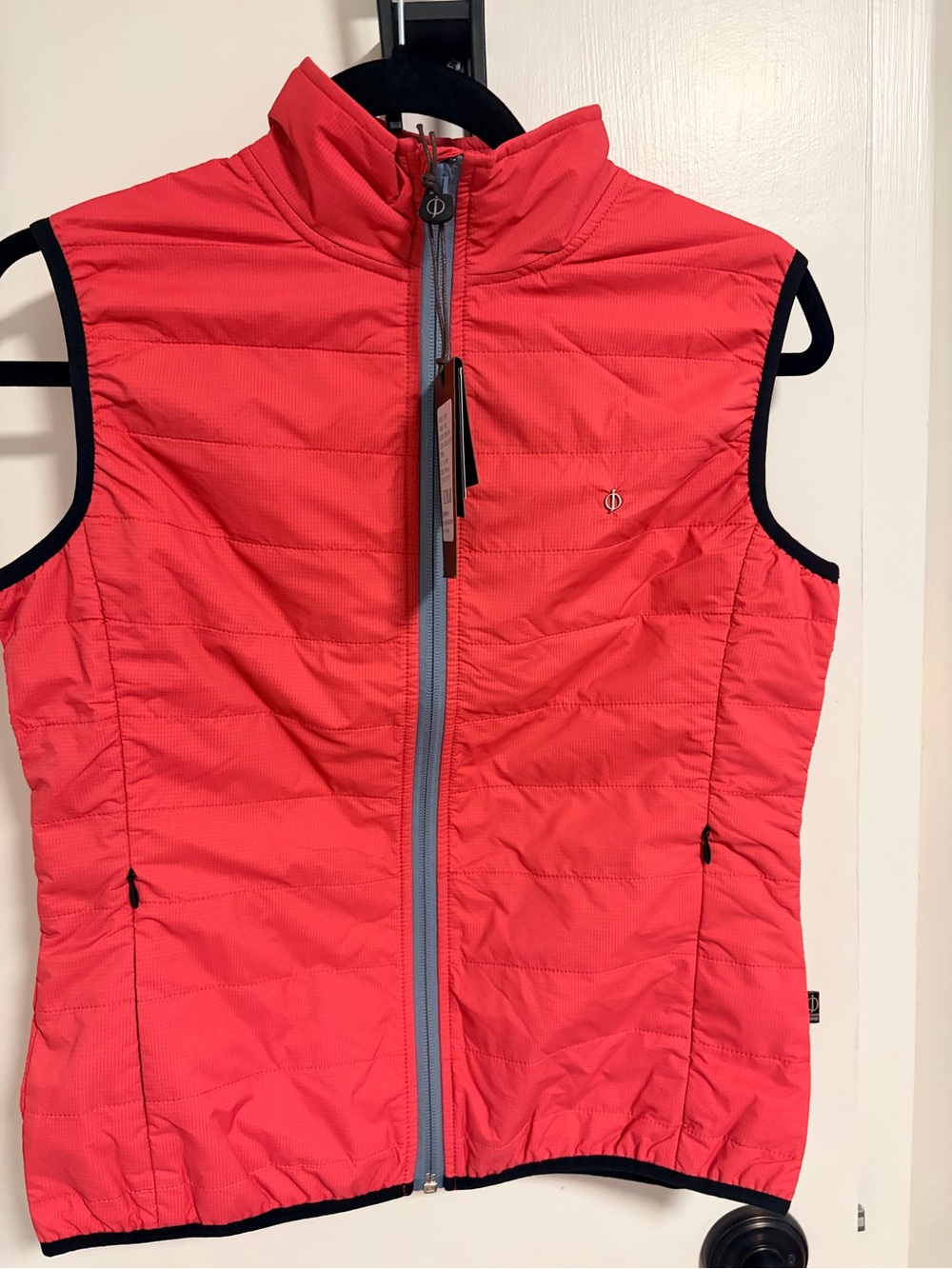 Women’s Coral Quilted Lightweight Vest - Unbranded